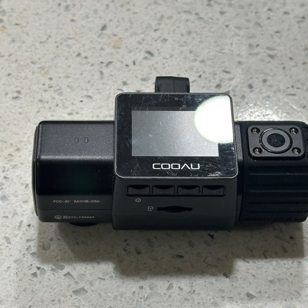 COOAU Dual Dash Cam Front and Inside, Built-in GPS and WI-FI - Thumbnail 3