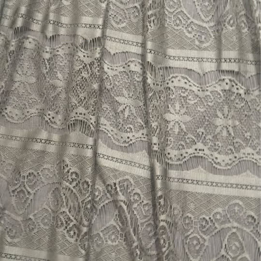 Sleeveless Lace Overlay Dress - Thumbnail 3