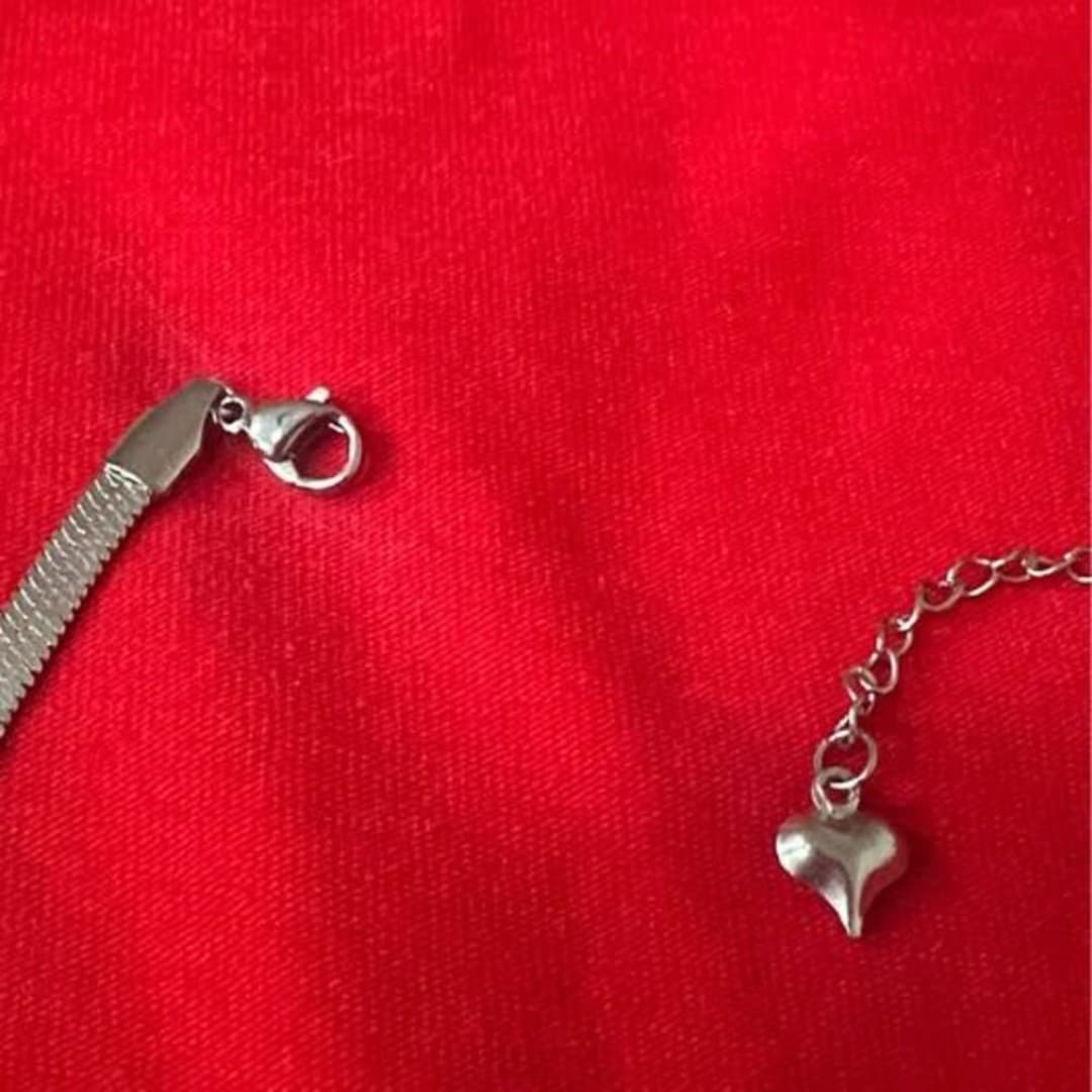 Stainless steel necklace with 3-D butterfly - Thumbnail 9