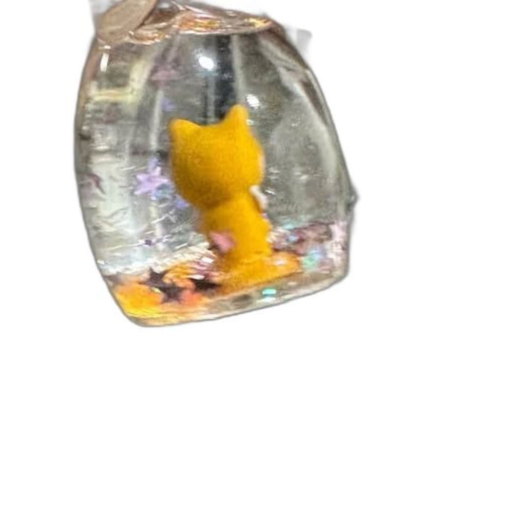 Keychain with car figure and glitter - Thumbnail 4