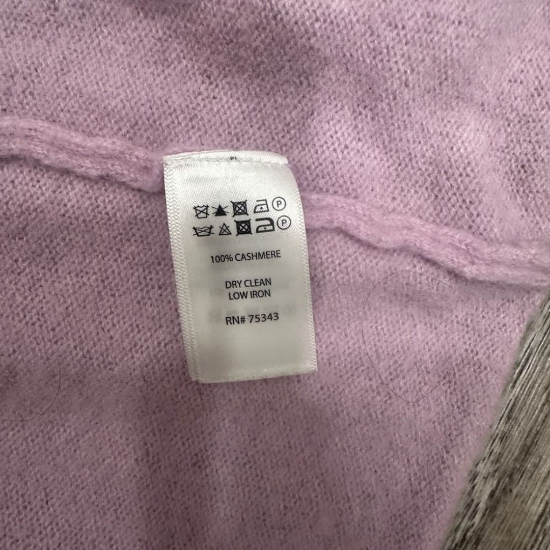 Deane & White Pullover knit top %100 cashmere - Thumbnail 6