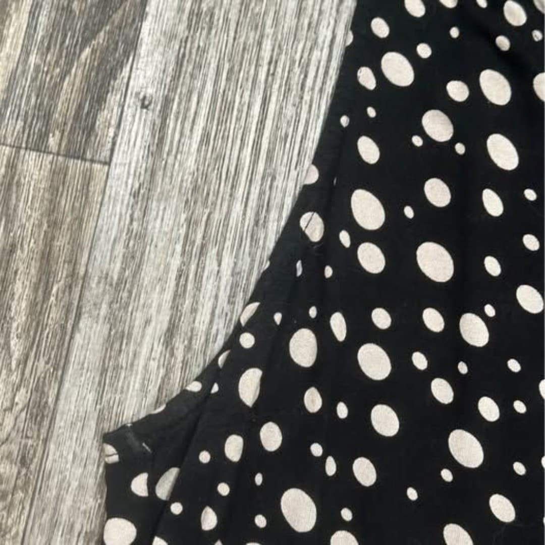 Polkadot sleeveless tshirt - Thumbnail 4