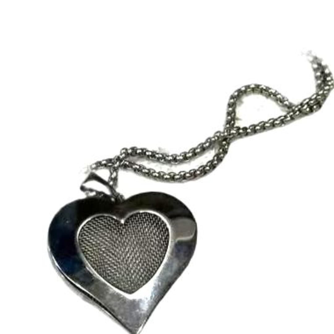 Stainless Steel Beautiful Heart Necklace - Thumbnail 3