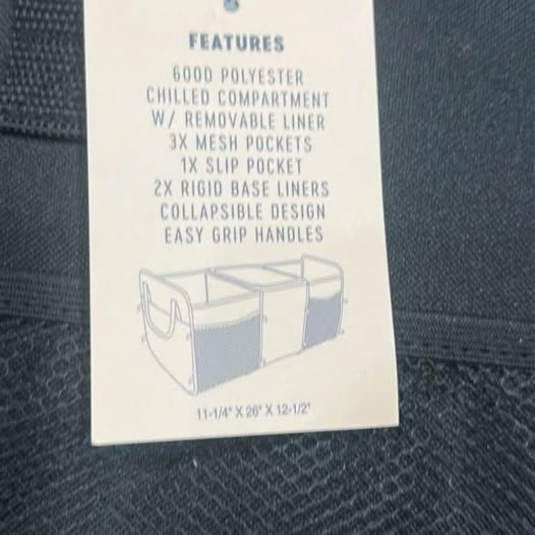 Carryall Tailgate Carrier & Cooler, designed for trunk organization, - Thumbnail 4