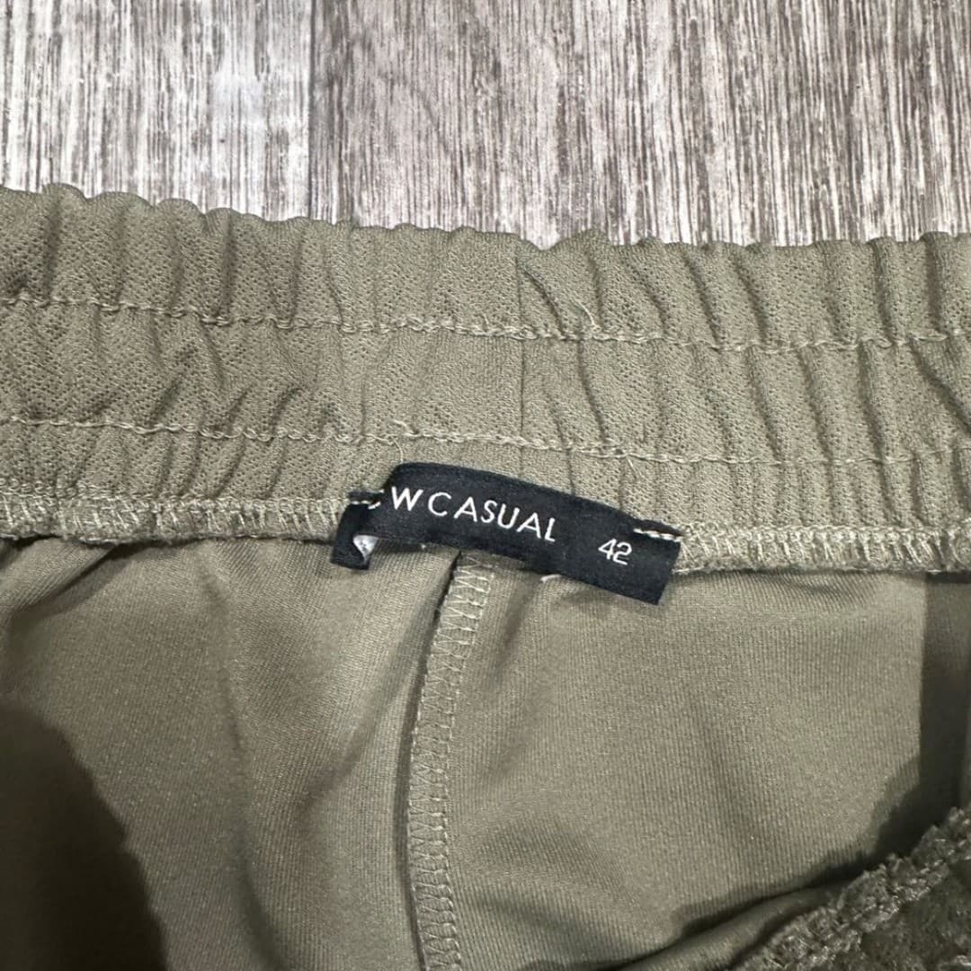 Olive Green Cargo Pants for woman - Thumbnail 5