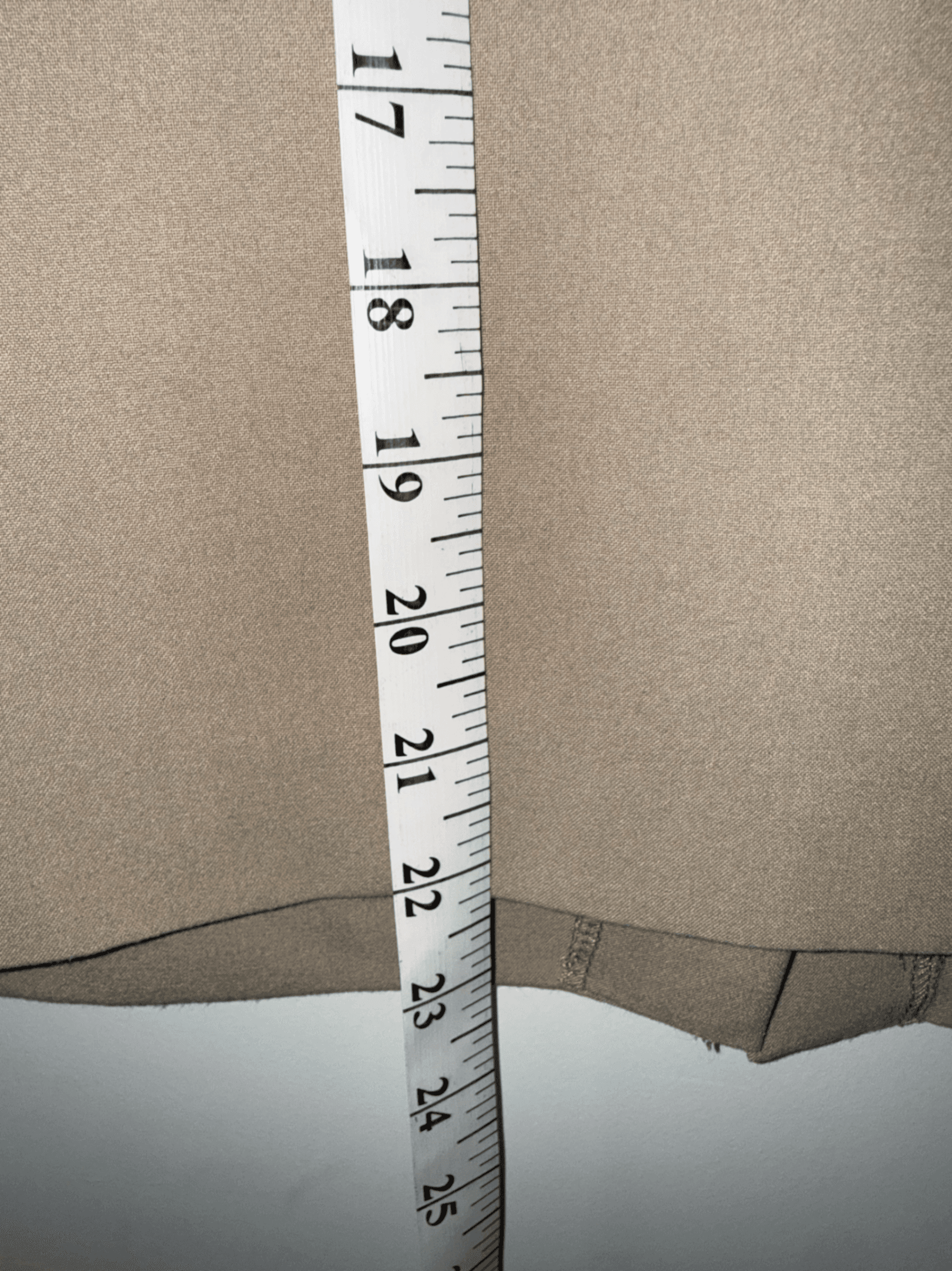 Tan Pencil Skirt - Classic Fit, Size M - Thumbnail 3