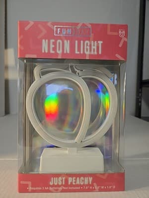 Fun Day Just Peachy Neon Light - Image 1