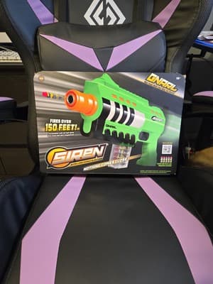 Toy Dart Gun/ Multi Shot Blaster/ Ultra Long Range Blasters/Siren - Image 1