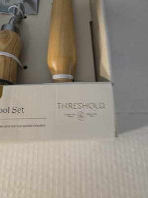 2pc Plant Gardening Tool Set Stainless Steel Finish - Threshold™ - Thumbnail 4