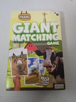 Giant Matching Game, Summer Toys, Game Night, Travel Games, Large, Multi - Image 1