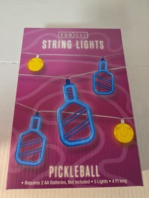Fun Day Pickleball String Lights - Thumbnail 7