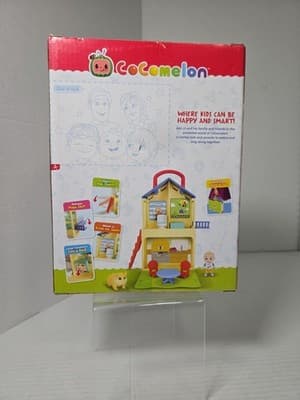 Cocomelon Pop n’ Play House Playset 7pc with JJ Figure NEW by Jazwares - Thumbnail 3