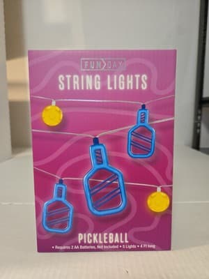Fun Day Pickleball String Lights - Thumbnail 2