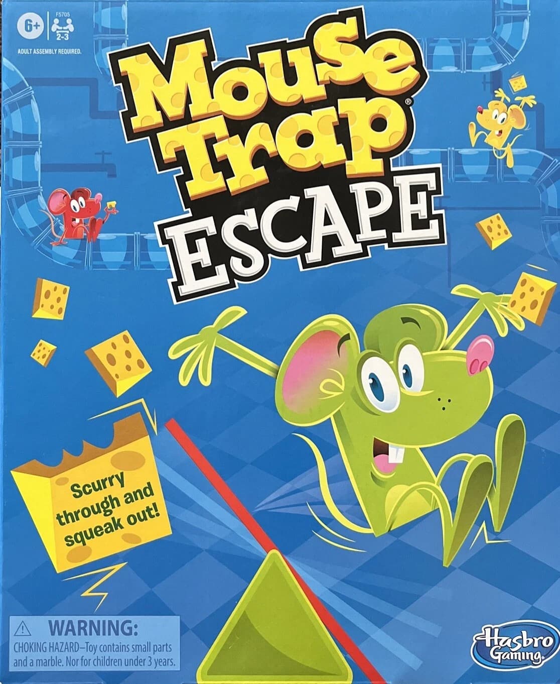 Mouse Trap Escape Kids Board Game Hasbro - Scurry Through and Squeak Out! NIB - Image 1