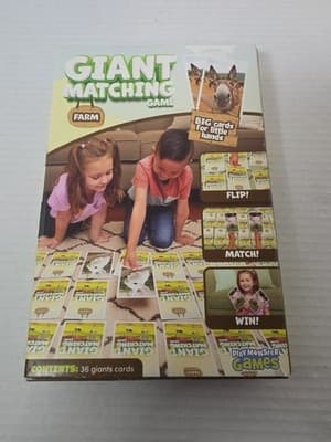 Giant Matching Game, Summer Toys, Game Night, Travel Games, Large, Multi - Thumbnail 3
