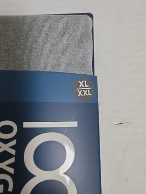 Oxygen Men's Performance 365 Crew Tee Grey Moisture Wicking Breathable XL/XXL - Thumbnail 3