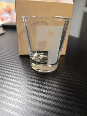 Texas State Flag The Lone Star State Souvenir Shot Glass - Image 1