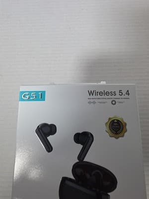 G51 True Wireless 5.4 Stereo Earbuds White NEW - Thumbnail 6
