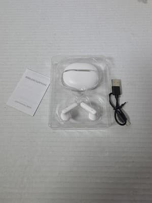 G51 True Wireless 5.4 Stereo Earbuds White NEW - Thumbnail 4