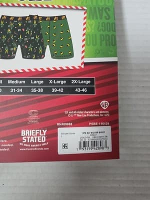 Elf Movie Boxer Briefs 2-Pack Men’s Size Large Christmas Buddy the Elf... - Thumbnail 6