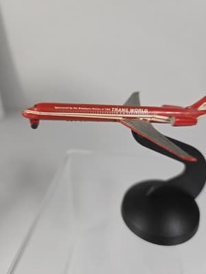 Schabak 1:600 TWA Wings Of Pride MD-80 Collectors Model - Thumbnail 3