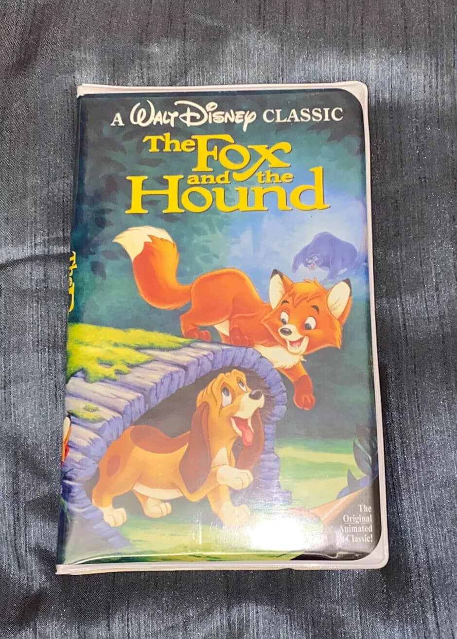 Lot of Black Diamond Disney VHS Tapes Jungle Book Aladdin Fox & Hound Beauty Be - Image 1