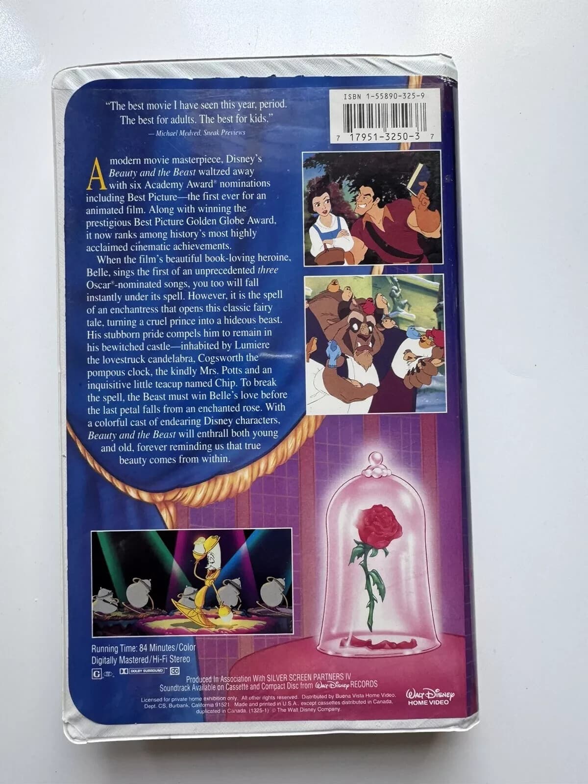 Lot of Black Diamond Disney VHS Tapes Jungle Book Aladdin Fox & Hound Beauty Be - Thumbnail 7