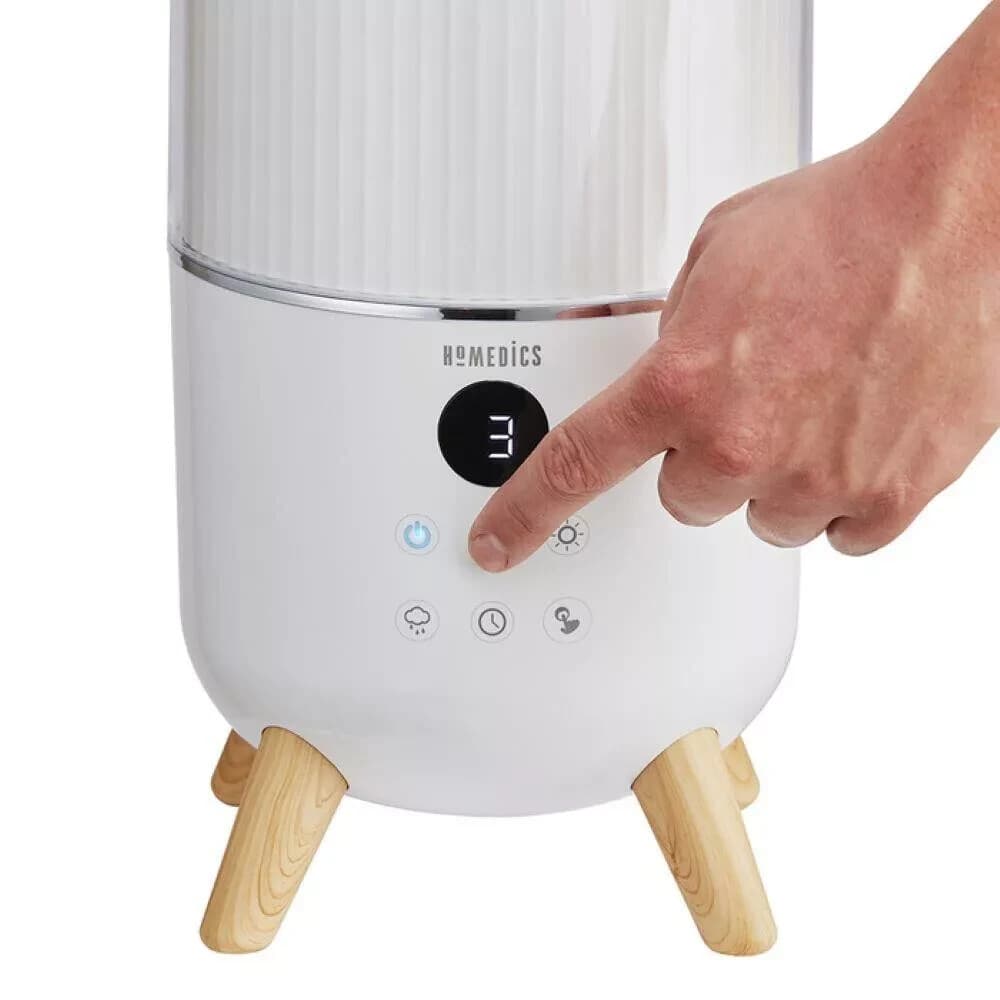 Homedics Breathe Better Ultrasonic Humidifier White CMTF91 New Unopened - Thumbnail 4