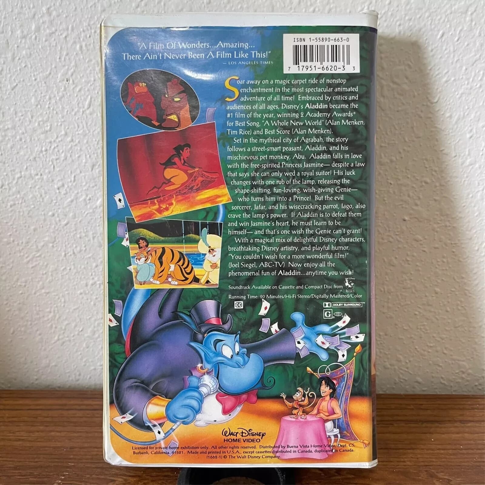 Lot of Black Diamond Disney VHS Tapes Jungle Book Aladdin Fox & Hound Beauty Be - Thumbnail 9