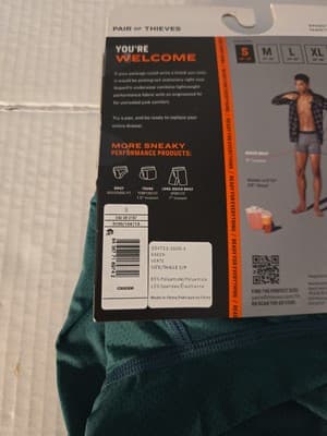 Pair of Thieves Men’s SuperFit Mesh Magic Boxer Briefs, 2-Pack.NIB - Thumbnail 4