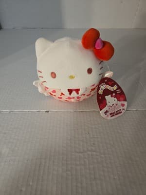 Hello Kitty Squishmallow Valentines Day 2025 Hearts Jazwares 5 Inch Plush - Thumbnail 3
