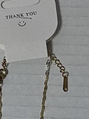 18k Gold Plated Butterfly Heart Shaped CZ Diamond Necklace For Mom NEW - Thumbnail 3