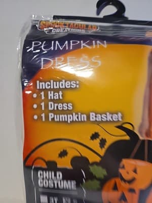 Spooktacular Creations Pumpkin Costume For Kids Size S - Thumbnail 7