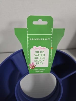 CharCharms Talegate 30oz Water Bottle Snack Tray - Thumbnail 4