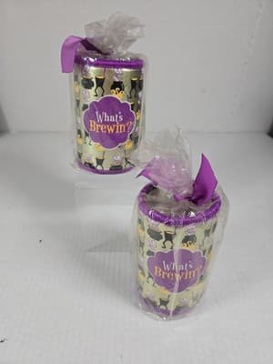 2 Pack Halloween Beverage Can Cover NEW - Image 1