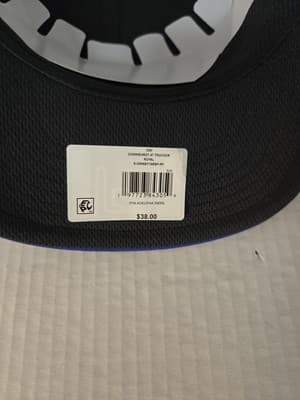 Philadelphia 76ers 47 Brand Trucker Blue Downburst Snapback Rope Hat Script - Thumbnail 7