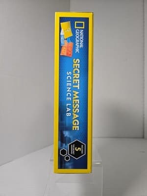National Geographic SECRET MESSAGE SCIENCE LAB Science Kit STEM New - Thumbnail 2