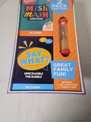 Say What? And Mish Mash Card Games Bundle - Brand New, Factory Sealed U5 - Thumbnail 4
