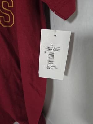 Cleveland Cavaliers CSA Dark Garnet 100% Cotton T-Shirt Adult Size XL NWT - Thumbnail 2