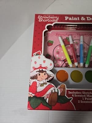 Strawberry Shortcake Set Paint and Doodle Set, Scented Stickers, New - Thumbnail 7