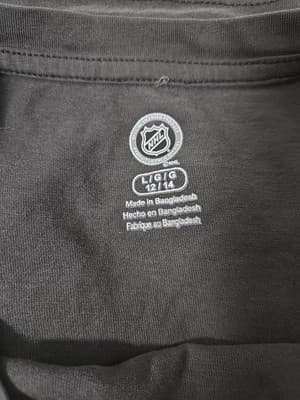 NWT NHL Apparel GIRLS SZ L 12/14 Carolina Hurricanes Shirt - Thumbnail 5