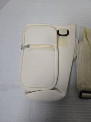 Water Bottle Holder Carrier Bag for Stanley 40 OZ Tumbler with Strap-Cream - Thumbnail 2