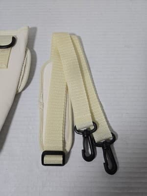 Water Bottle Holder Carrier Bag for Stanley 40 OZ Tumbler with Strap-Cream - Thumbnail 3