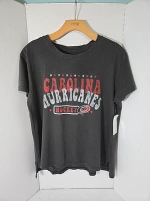 NWT NHL Apparel GIRLS SZ L 12/14 Carolina Hurricanes Shirt - Image 1