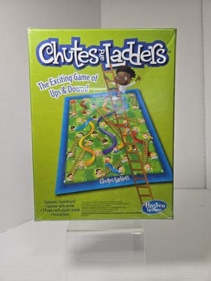 Chutes and Ladders Board Game Hasbro Family Sealed New In Box Kids 2013 Classic - Thumbnail 3