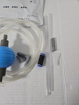 Siphon Gravel Cleaner HSQ-190 For Small Aquariums 7.08ft New - Thumbnail 3