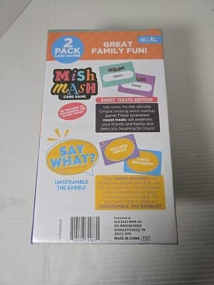 Say What? And Mish Mash Card Games Bundle - Brand New, Factory Sealed U5 - Thumbnail 2
