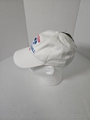 Pickleball Court King Embroidered White Adjustable Cap Hat - Thumbnail 2