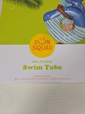 Sun Squad Inflatable Swim Tube-Whale - Thumbnail 5