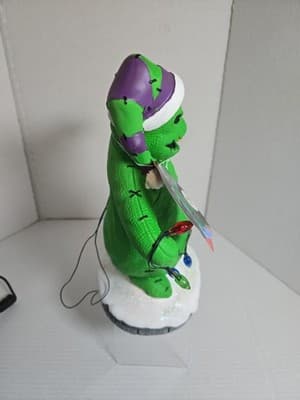 NEW Disney The Nightmare Before Christmas Oogie Boogie Light-Up Garden Statue - Thumbnail 5